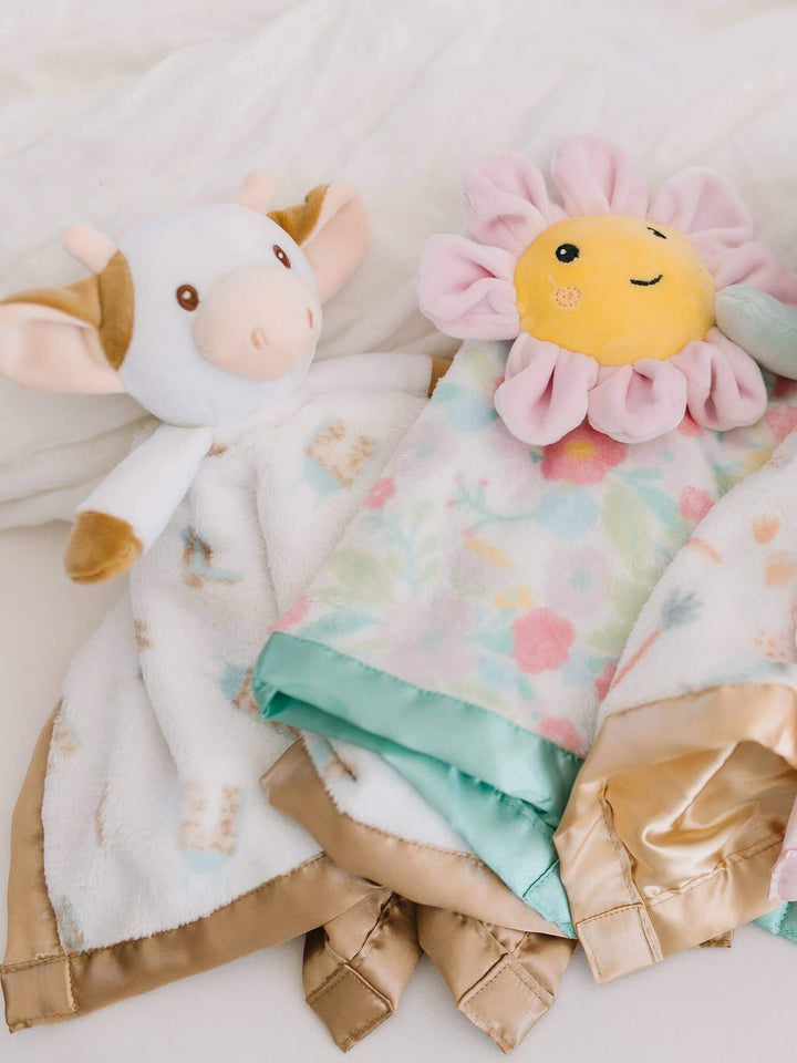 Security Blanket Howdy Partner Blue - Cowgirl Charm