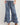 SELF FRAY WASHED CHAMBRAY PANTS - Cowgirl Charm
