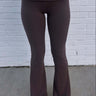 Soft Knit Flare Leggings - Cowgirl Charm
