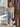 Solid Color Denim Split Skirt - Cowgirl Charm