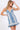Stretch Denim Lace Ruffle Floral Mini Dress - Cowgirl Charm