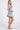 Stretch Denim Lace Ruffle Floral Mini Dress - Cowgirl Charm