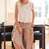 Striped Drawstring Jogger Pants - Cowgirl Charm