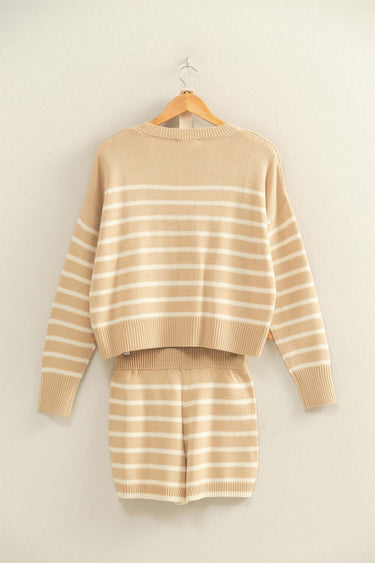 Taupe & Cream Two Piece Set - Cowgirl Charm