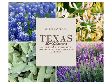 Texas Wildflowers Candle - Cowgirl Charm