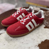 Trackstar Sneaker Red/White - Cowgirl Charm