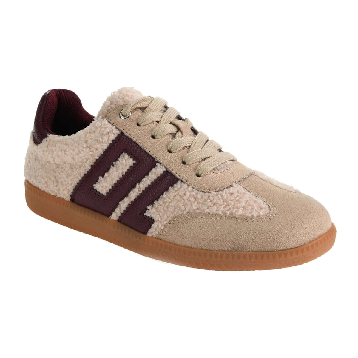 Dirty Laundry Trackstar Sneaker Shearli, stylish white and black sneaker with lace-up design, casual footwear for everyday wear.