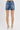 Tummy Control High Rise Distressed Denim Shorts – Frayed Hem Stretch Fit - Cowgirl Charm