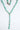 Turq Diamond V Necklace with 6.5" Hanging Strand - Cowgirl Charm