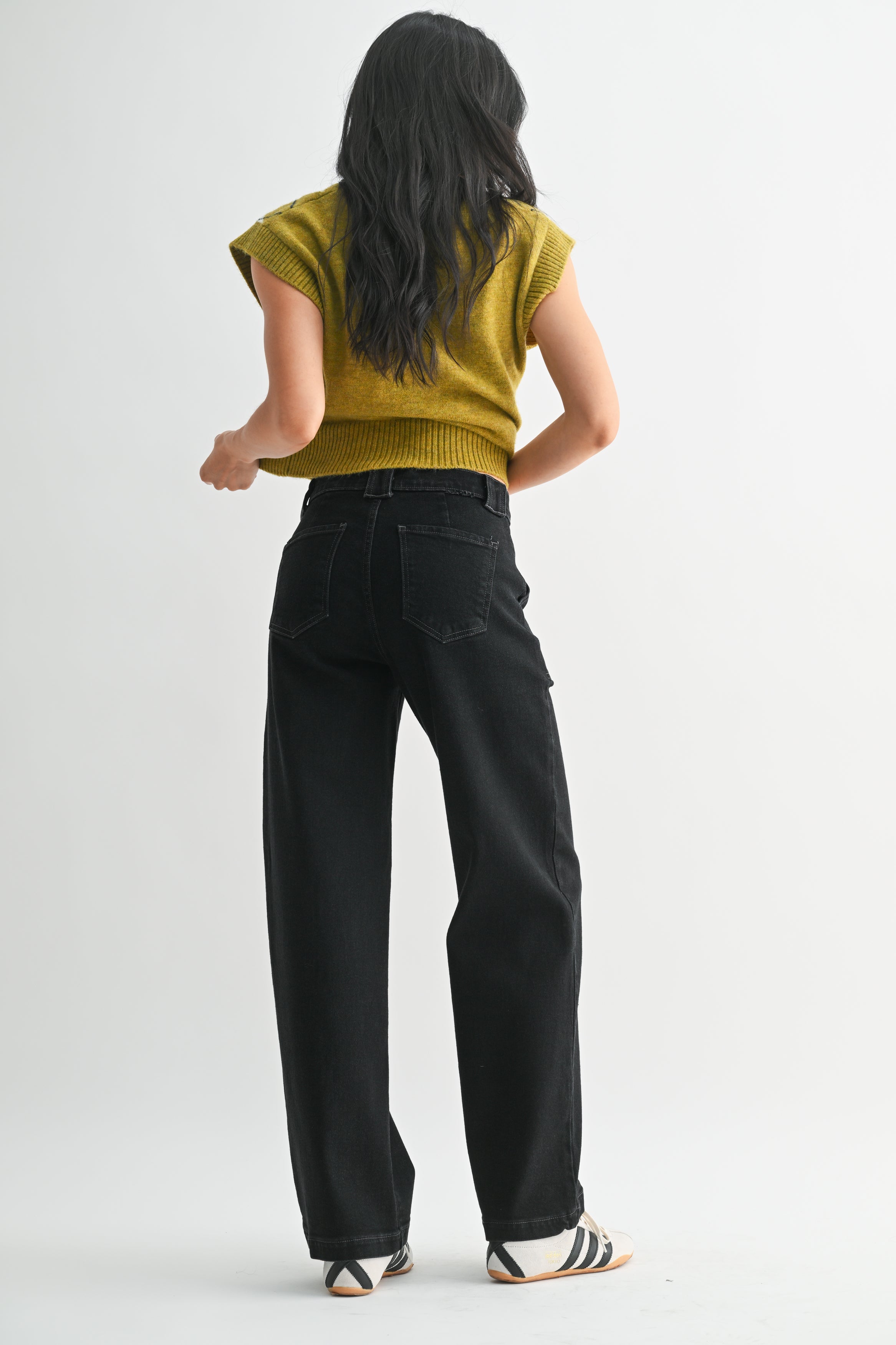 button down slim wide