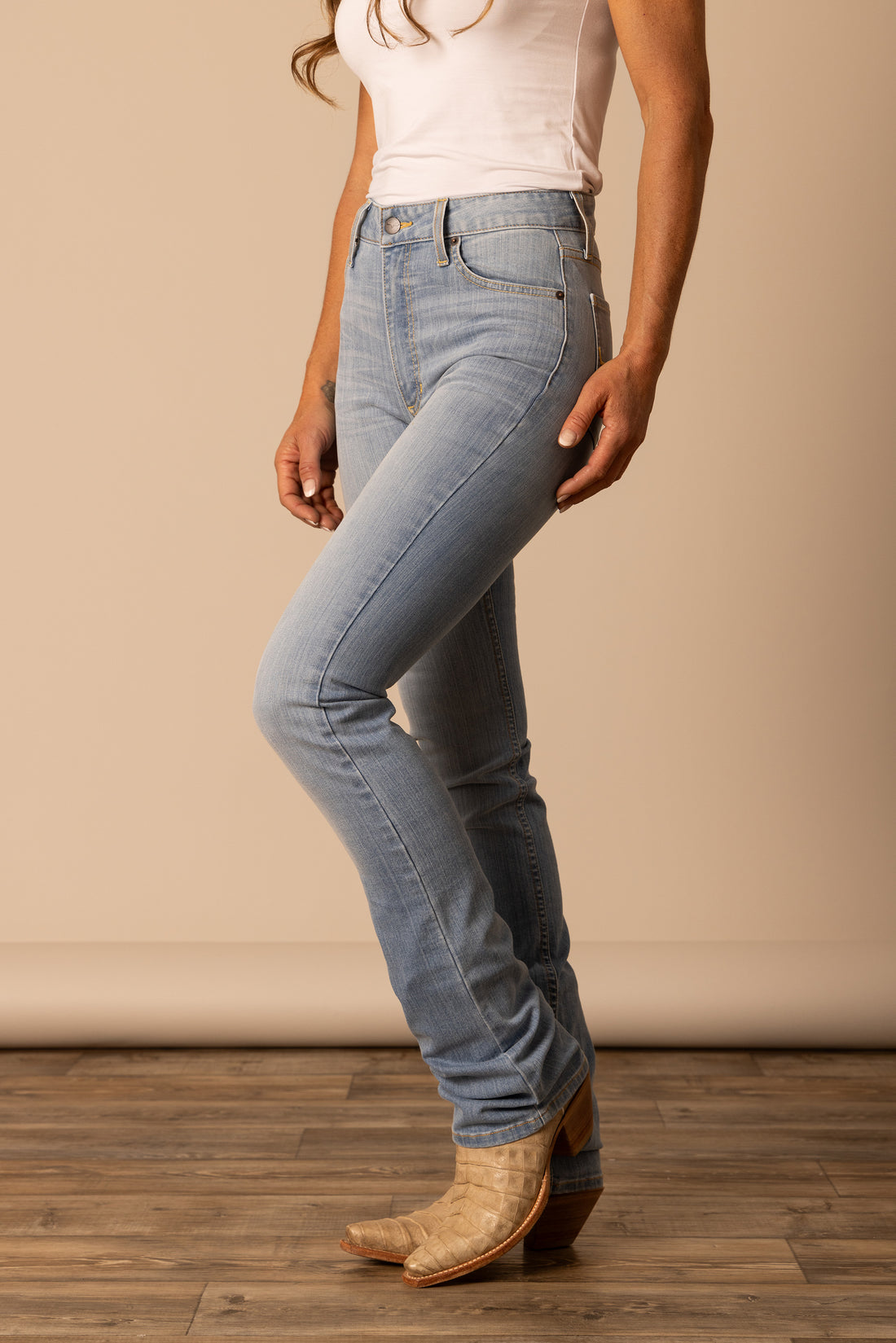 Sarah Kimes Jeans- Light Wash