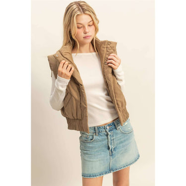 Versatile Puffer Vest - Cowgirl Charm