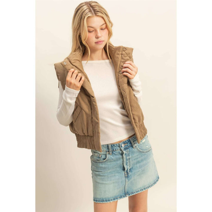 Versatile Puffer Vest - Cowgirl Charm