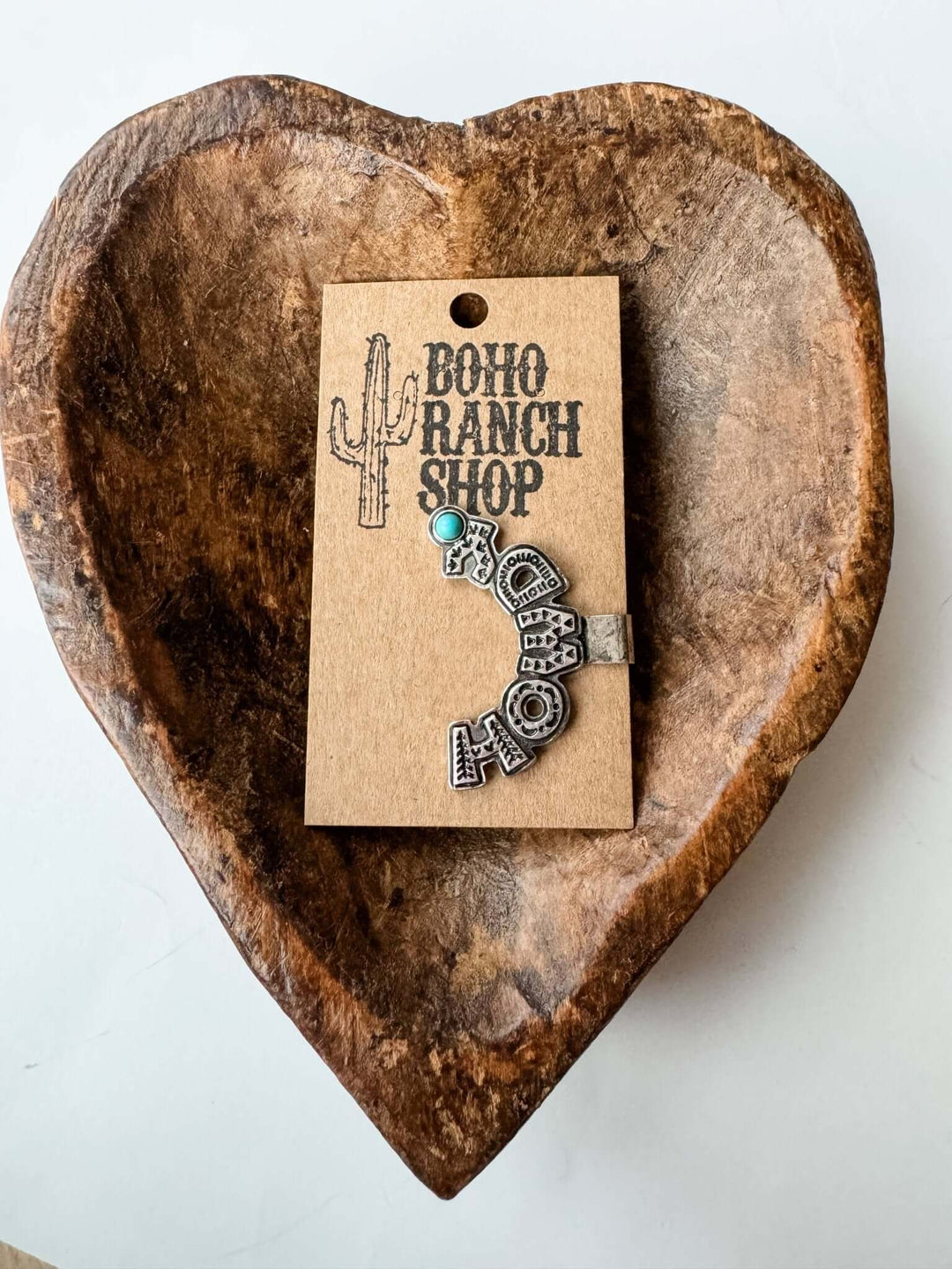 Western Slip On Hat Charm - Hat clip - Cowgirl Charm