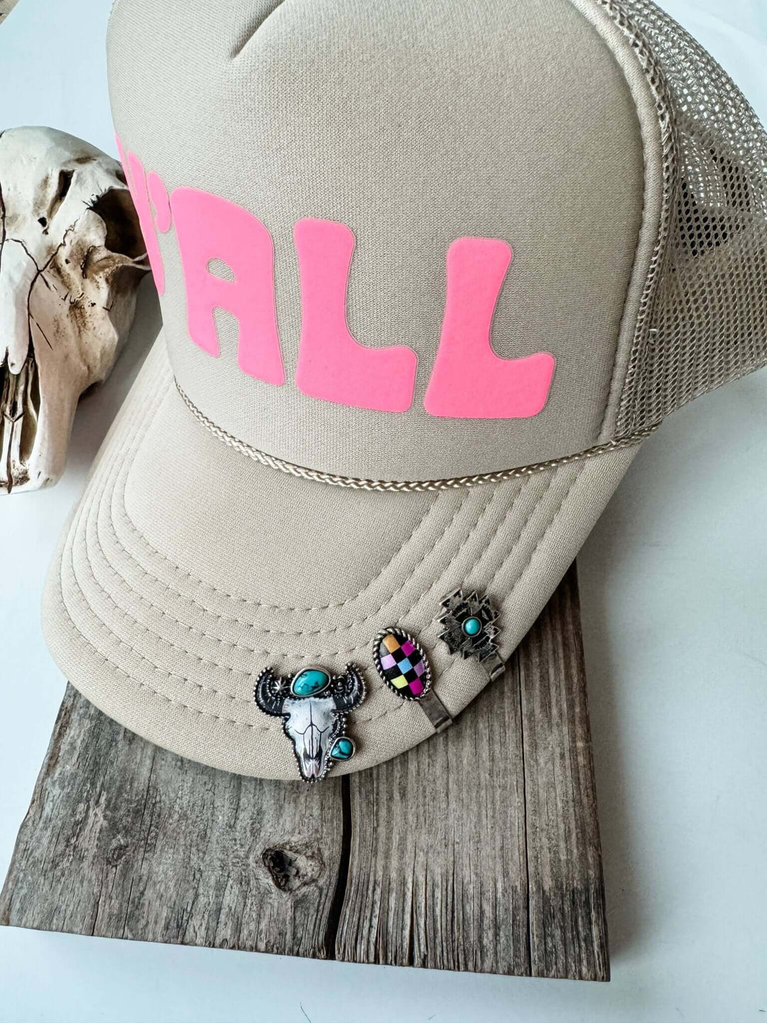 Western Slip On Hat Charms - Hat clips  - Cowgirl Charm