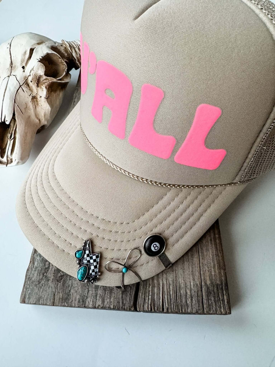 Western Slip On Hat Charms - Hat clips  - Cowgirl Charm