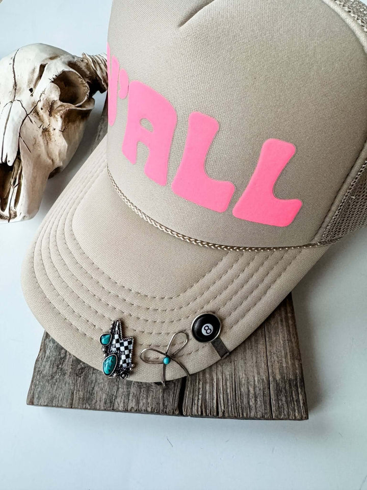 Western Slip On Hat Charms - Hat clips  - Cowgirl Charm