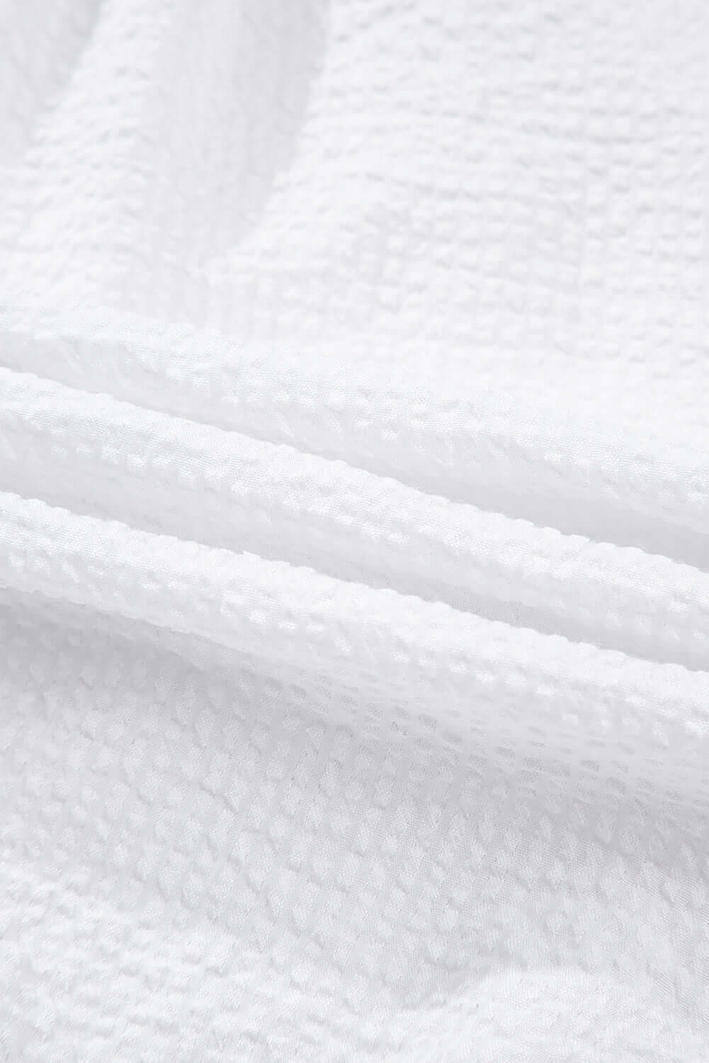 White Ruffle Front Puff Sleeve Blouse - Cowgirl Charm