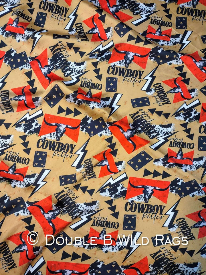 Wild Rag Gold Cowboy Killer - Cowgirl Charm