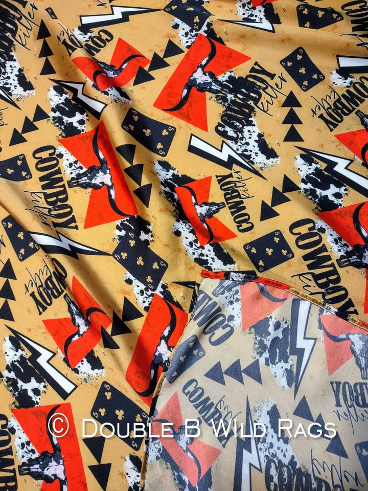 Wild Rag Gold Cowboy Killer - Cowgirl Charm