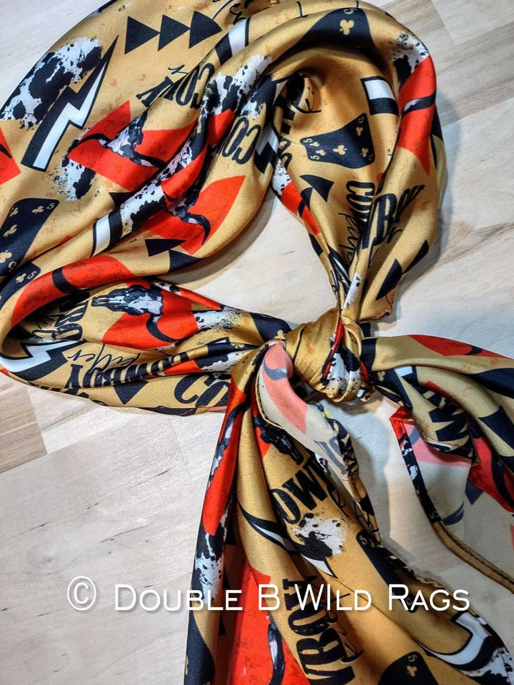 Wild Rag Gold Cowboy Killer - Cowgirl Charm