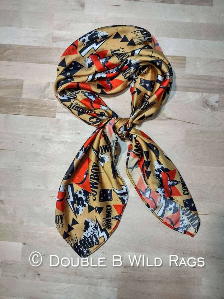 Wild Rag Gold Cowboy Killer - Cowgirl Charm