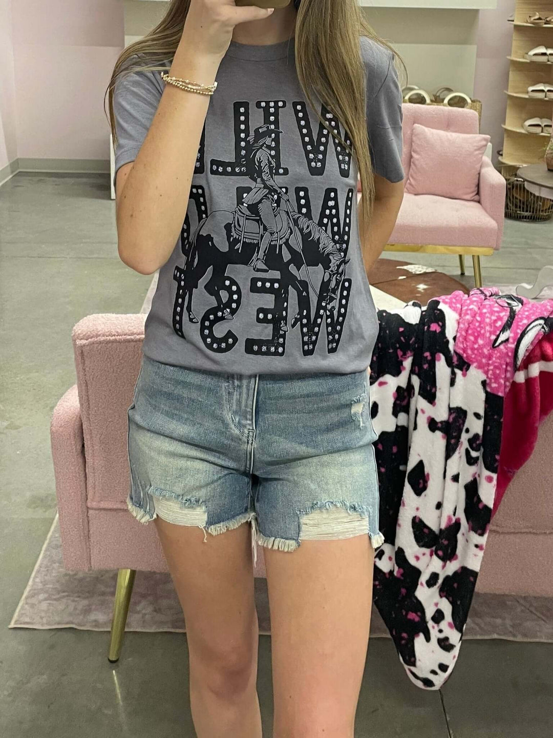 Wild Wild West T-Shirt - Cowgirl Charm